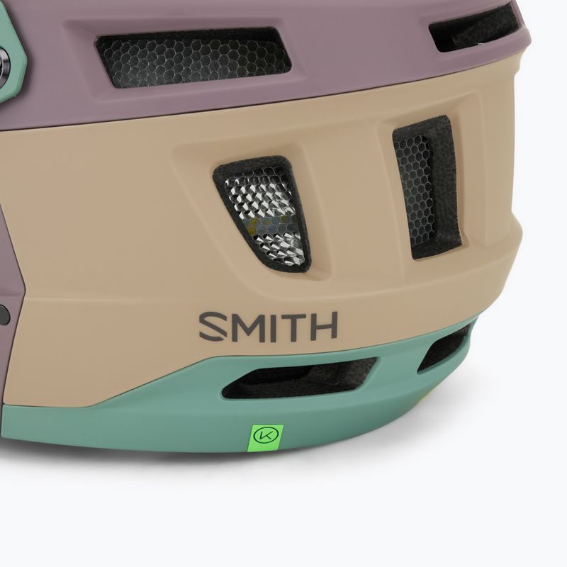 Kask rowerowy Smith Mainline MIPS matte rosewood juniper summit 8