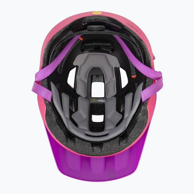 Kask rowerowy dziecięcy Smith Sidekick Jr MIPS matte lollipop fade 5
