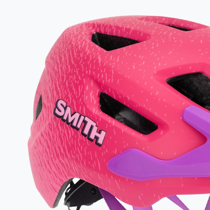Kask rowerowy dziecięcy Smith Sidekick Jr MIPS matte lollipop fade 8