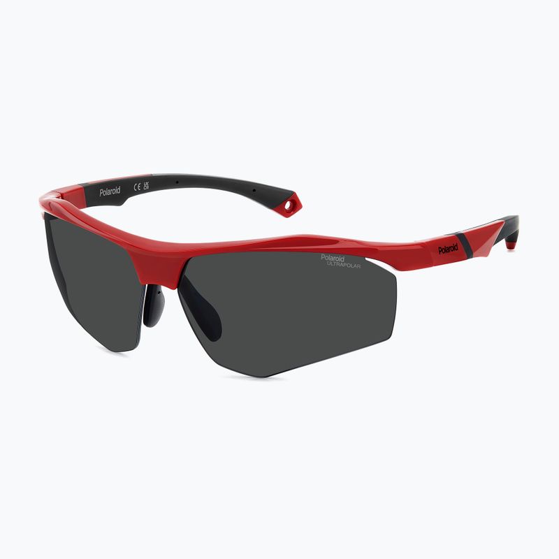 Okulary przeciwsłoneczne Polaroid PLD 7055/S red/grey polarized high contrast 2