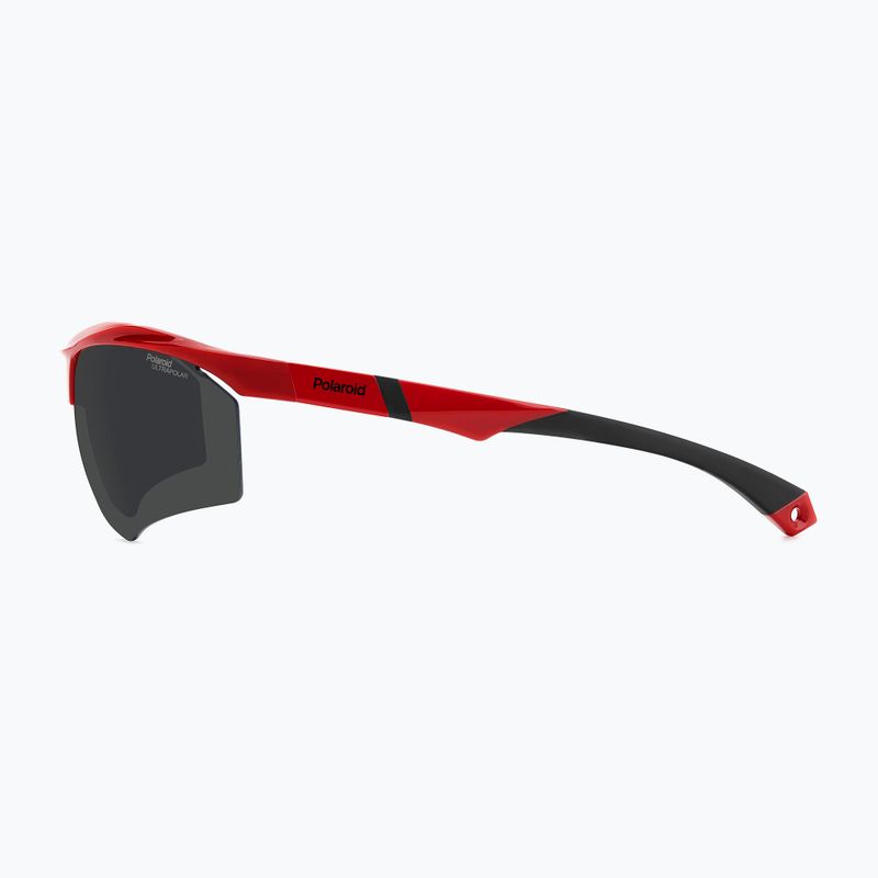 Okulary przeciwsłoneczne Polaroid PLD 7055/S red/grey polarized high contrast 6