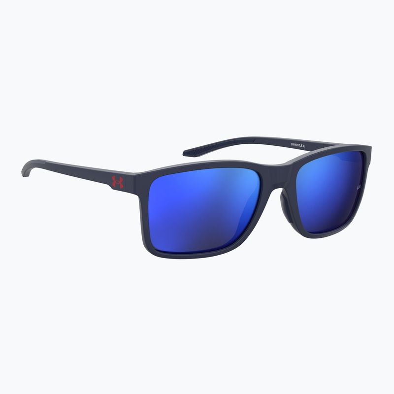 Okulary przeciwsłoneczne Under Armour Hustle XL S3 blue/blue multilayer