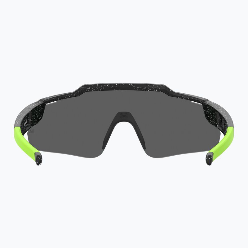 Okulary przeciwsłoneczne dziecięce Under Armour Levelup Jr S3 pattern black white/green multilayer 4