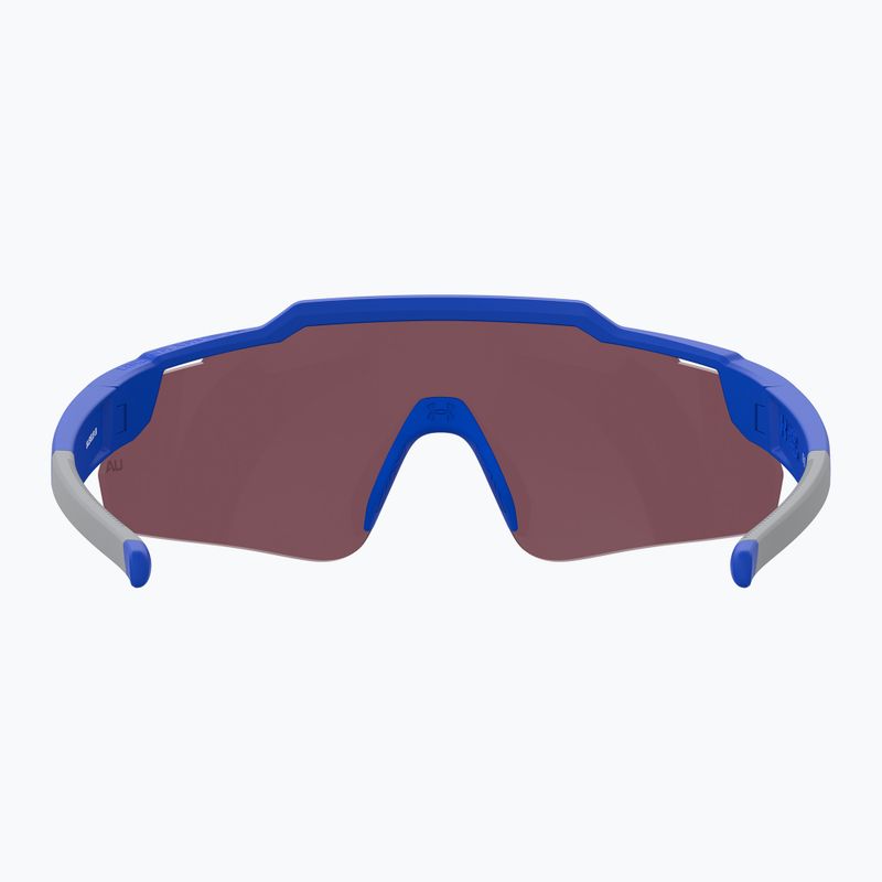 Okulary przeciwsłoneczne dziecięce Under Armour Levelup Jr S3 matte blue grey/infrared 4