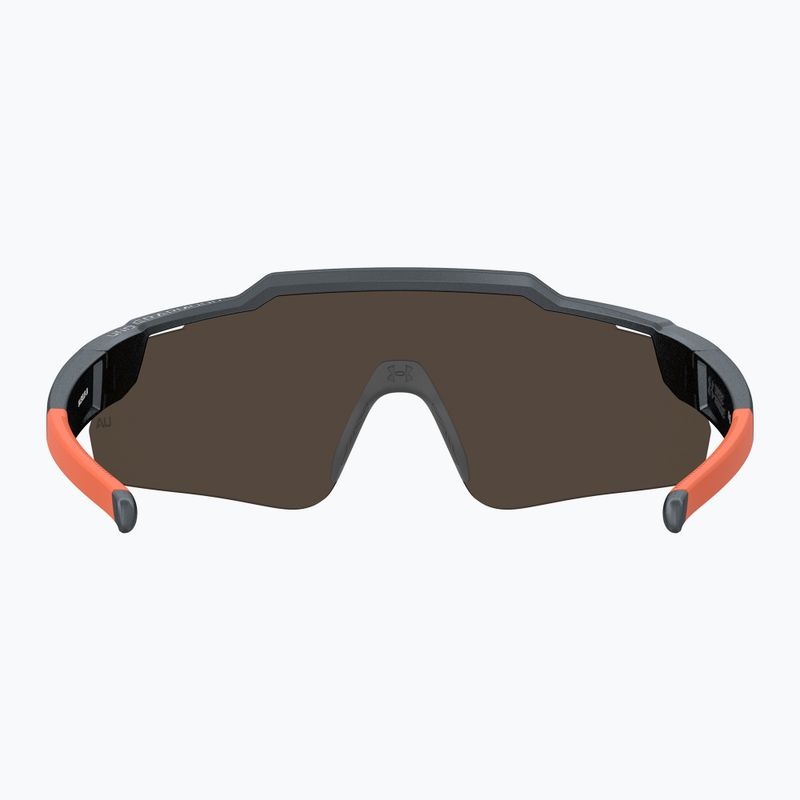 Okulary przeciwsłoneczne dziecięce Under Armour Levelup Jr S3 metalized grey/gold mirror 4