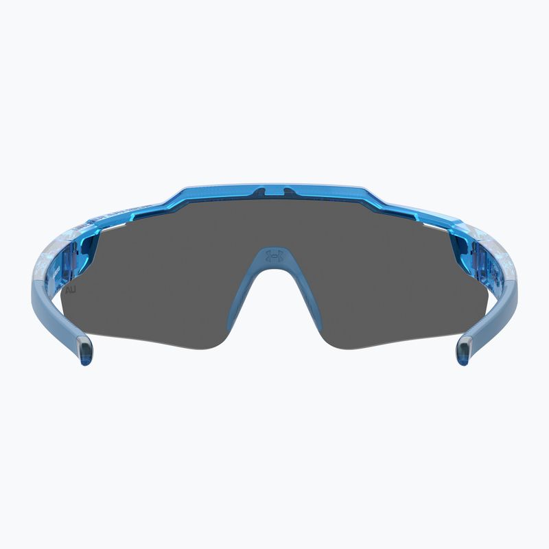 Okulary przeciwsłoneczne dziecięce Under Armour Levelup Jr S3 crystal blue/blue multilayer 4
