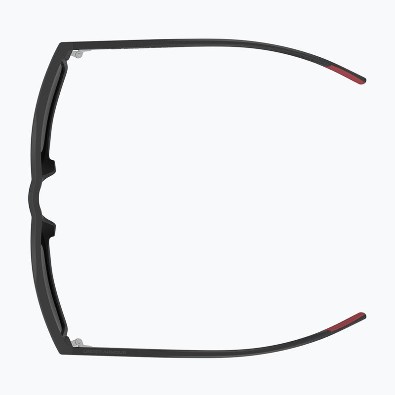 Okulary przeciwsłoneczne Under Armour Acetech S3 matte black red/grey infrared 5