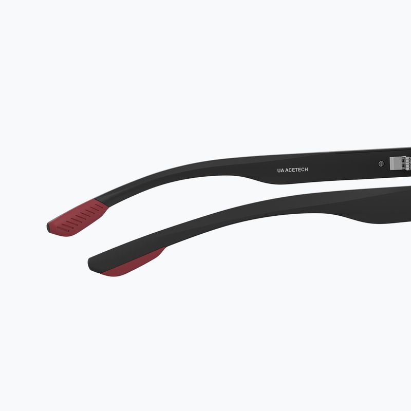 Okulary przeciwsłoneczne Under Armour Acetech S3 matte black red/grey infrared 8