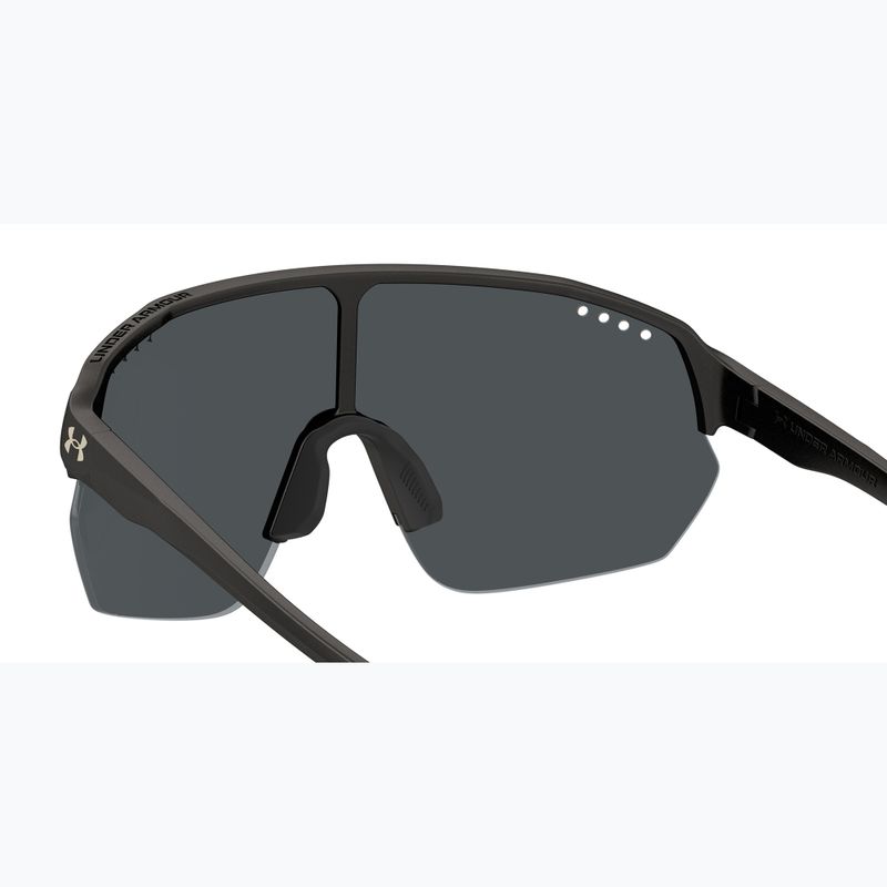 Okulary przeciwsłoneczne Under Armour Gamedat II/G S3 metalized black/grey bronze mirror 6