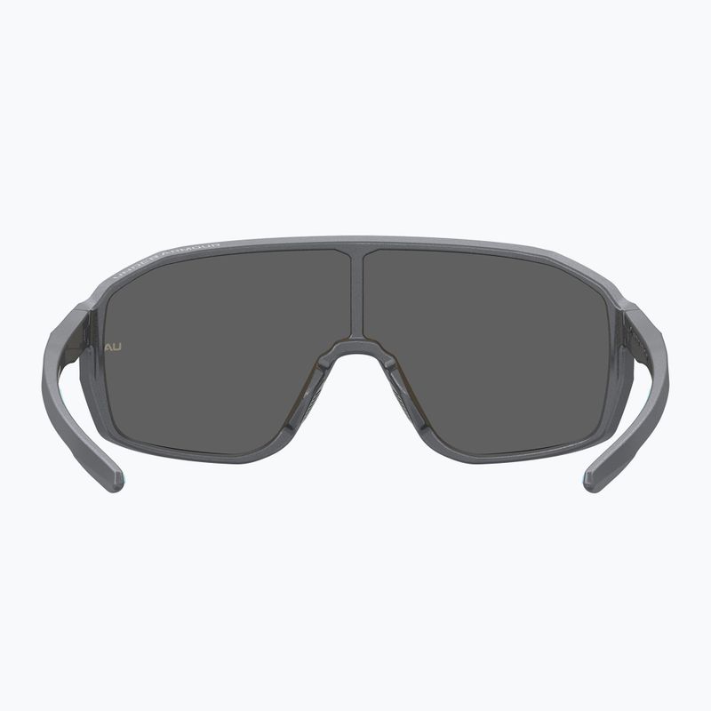 Okulary przeciwsłoneczne dziecięce Under Armour Gameday Jr S3 metalized grey/blue multilayer 4