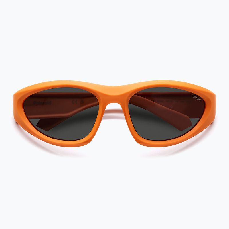 Okulary przeciwsłoneczne Polaroid PLD 2165/S matte orange/grey polarized 4