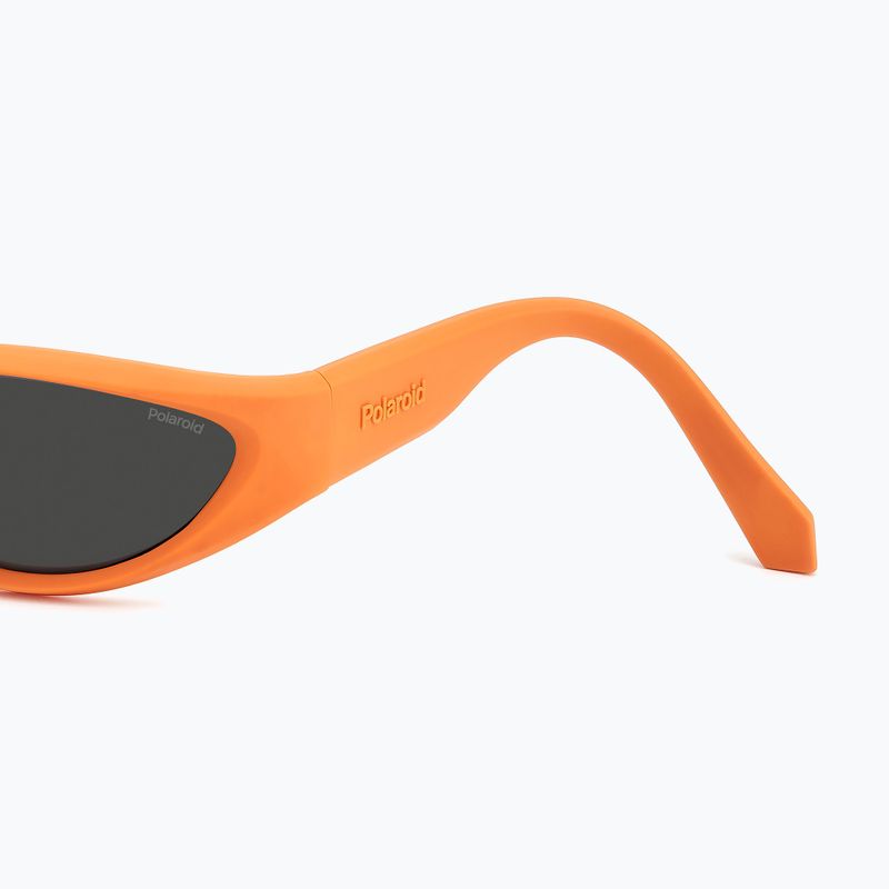Okulary przeciwsłoneczne Polaroid PLD 2165/S matte orange/grey polarized 6