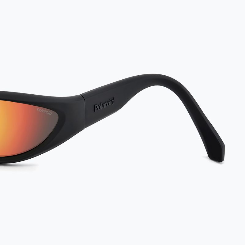Okulary przeciwsłoneczne Polaroid PLD 2165/S matte black red/red multilayer polarized 7