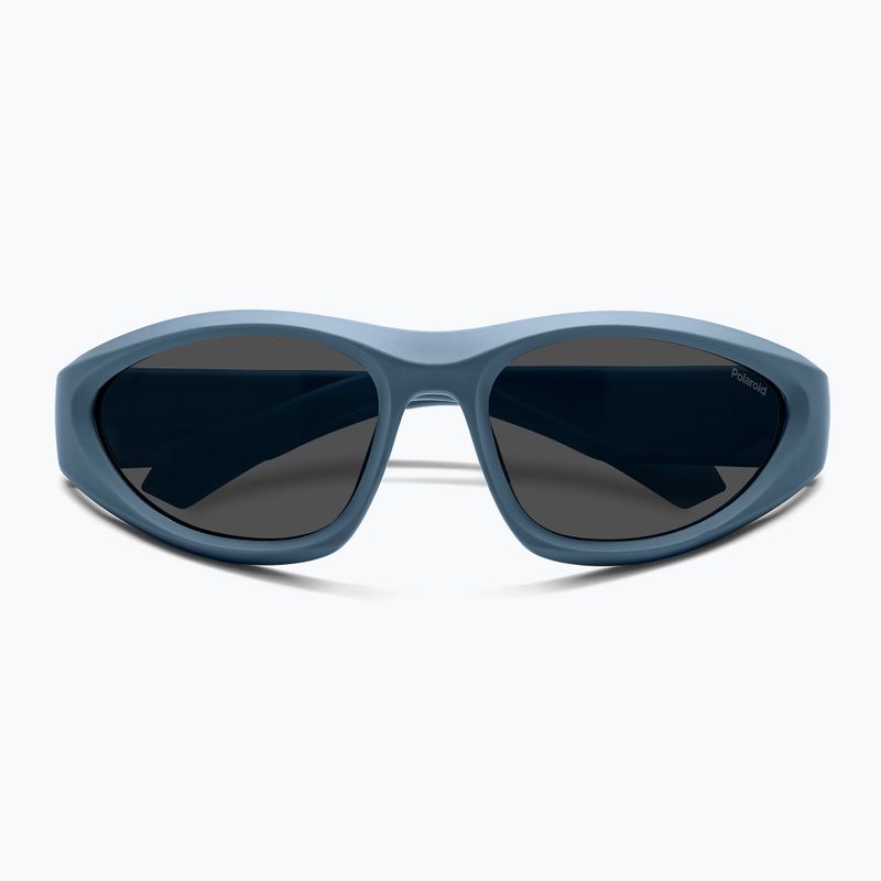 Okulary przeciwsłoneczne Polaroid PLD 2165/S matte blue/grey polarized 4