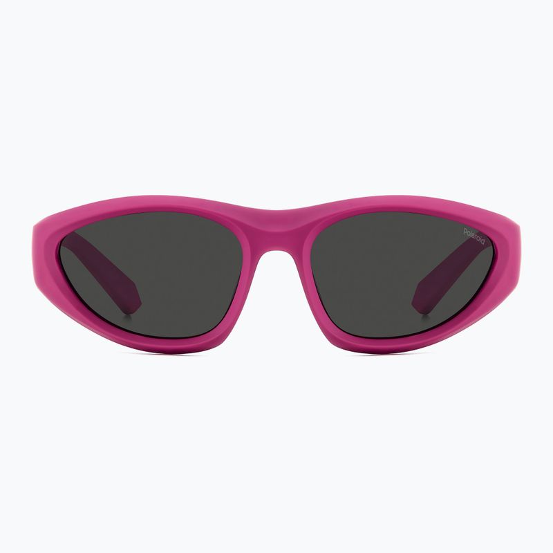 Okulary przeciwsłoneczne Polaroid PLD 2165/S matte fuchsia/grey polarized 3