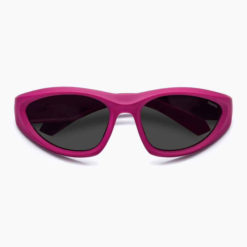 Okulary przeciwsłoneczne Polaroid PLD 2165/S matte fuchsia/grey polarized 4