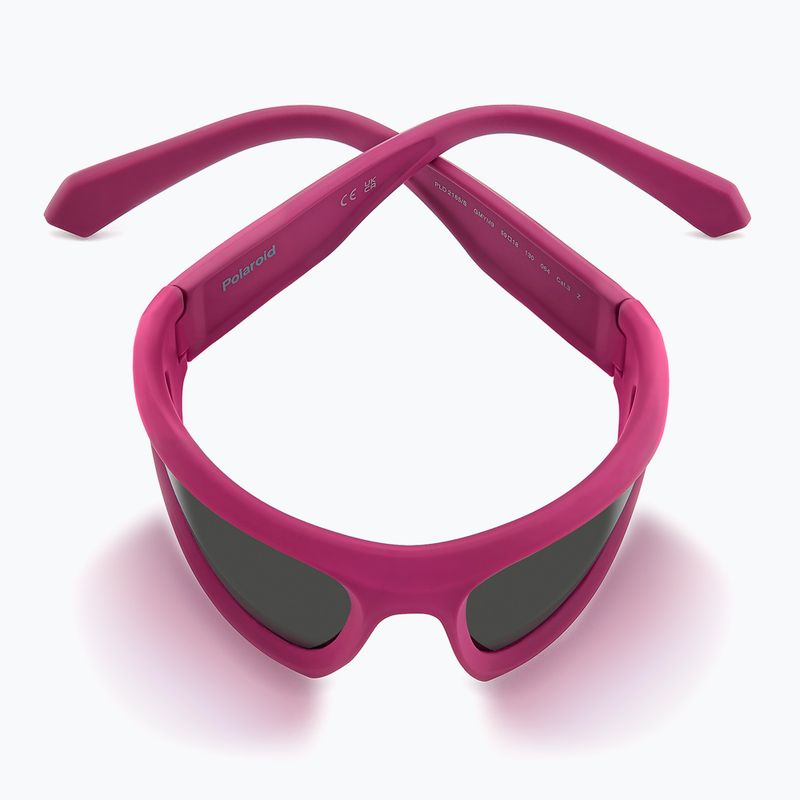Okulary przeciwsłoneczne Polaroid PLD 2165/S matte fuchsia/grey polarized 8