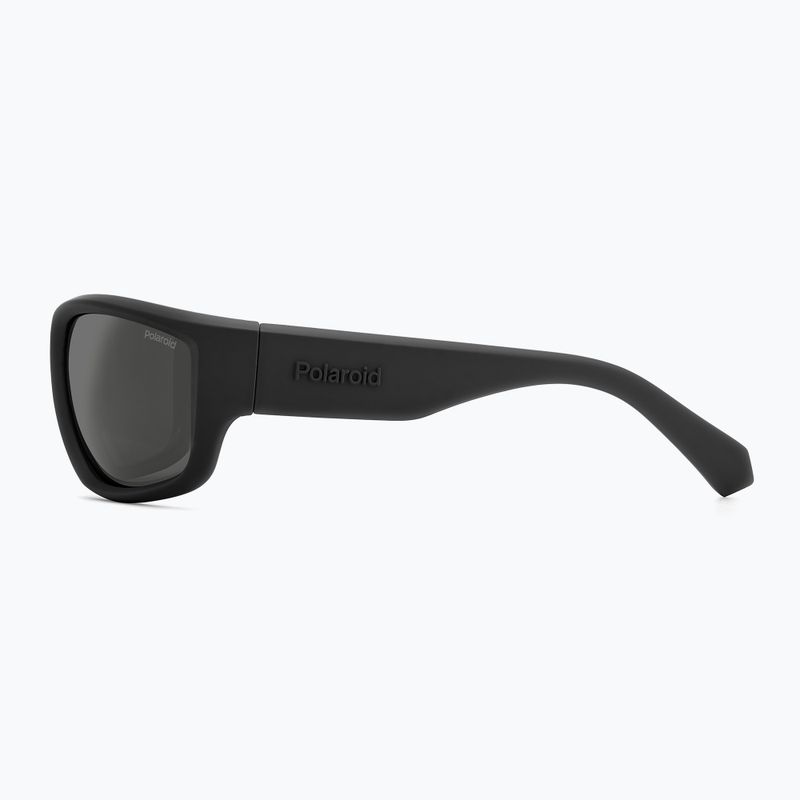 Okulary przeciwsłoneczne męskie Polaroid PLD 2166/S matte black/grey polarized 5