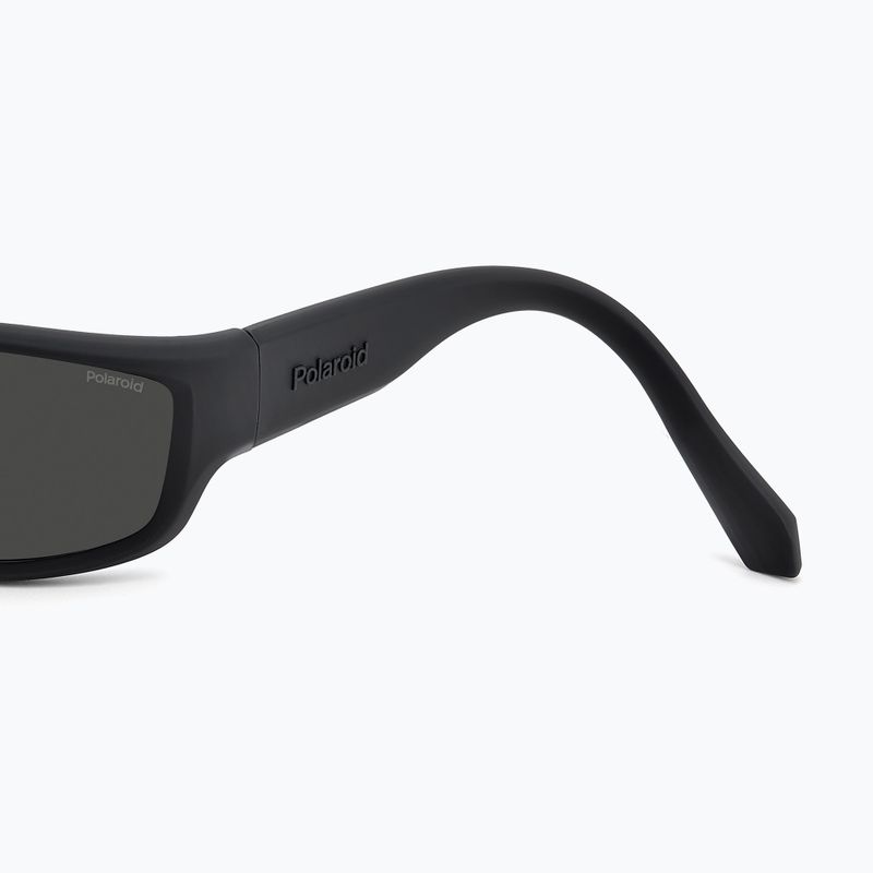 Okulary przeciwsłoneczne męskie Polaroid PLD 2166/S matte black/grey polarized 6