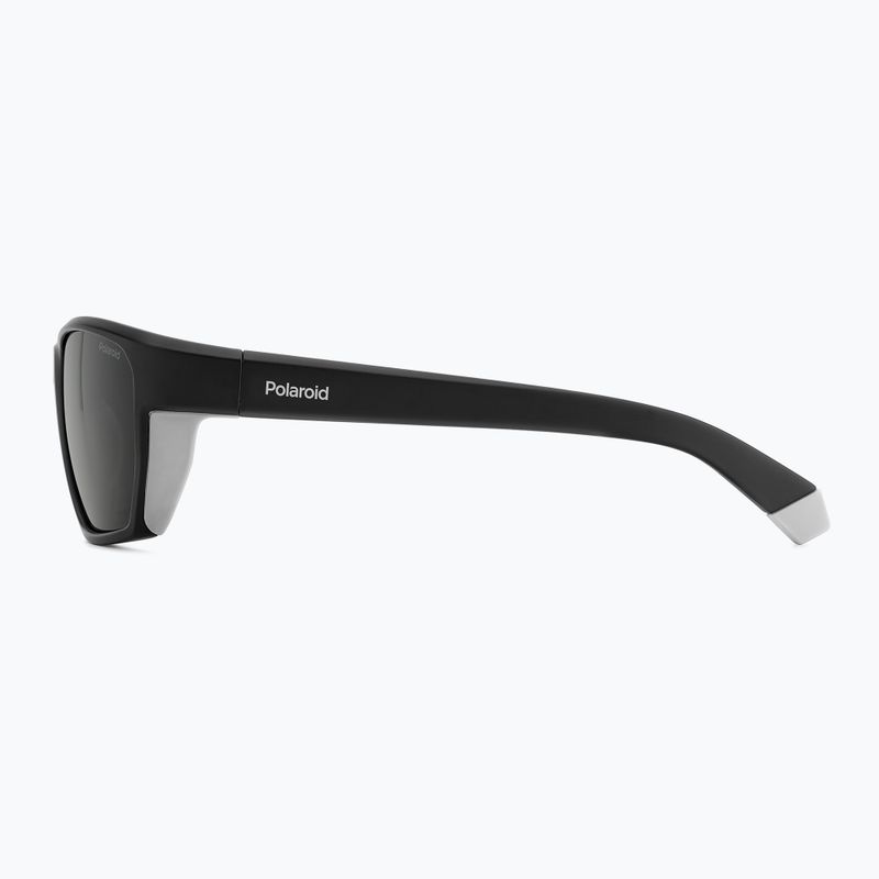 Okulary przeciwsłoneczne męskie Polaroid PLD 7057/S matte black/grey polarized 5