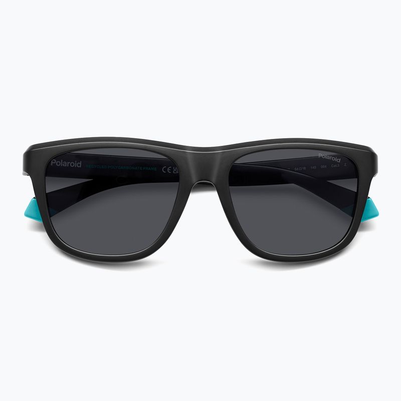 Okulary przeciwsłoneczne Polaroid PLD 2163/S matte black/grey polarized 4