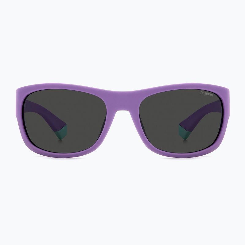 Okulary przeciwsłoneczne dziecięce Polaroid PLD 8064/S violet/grey polarized 3