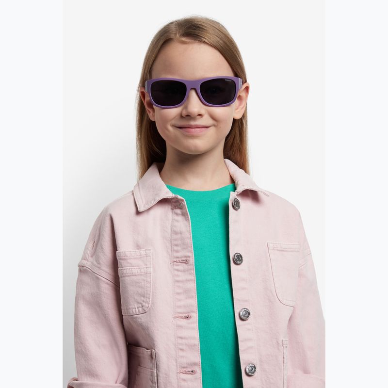 Okulary przeciwsłoneczne dziecięce Polaroid PLD 8064/S violet/grey polarized 7