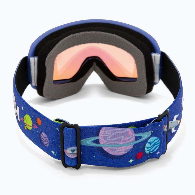 Gogle narciarskie Smith Snowday Jr supernova rockets/blue sensor mirror 3