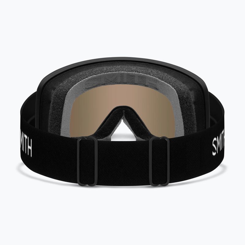 Gogle narciarskie Smith Transfer black/red sol-x mirror 4