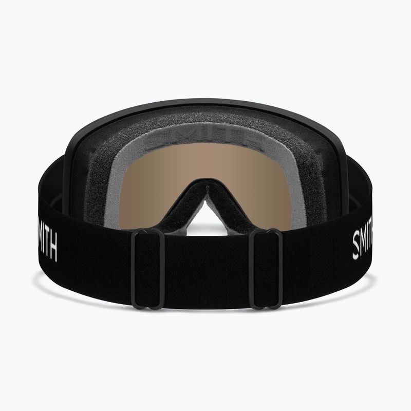 Gogle narciarskie Smith Transfer black/green sol-x mirror 3