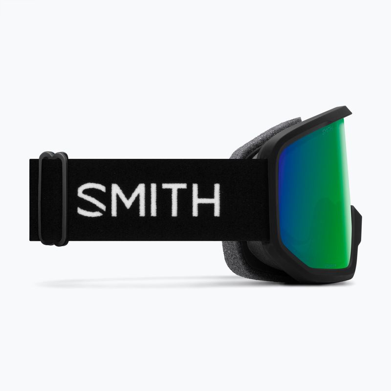 Gogle narciarskie Smith Transfer black/green sol-x mirror 4