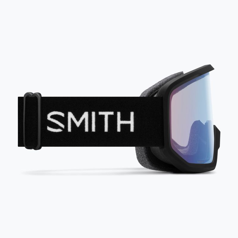 Gogle narciarskie Smith Transfer black/blue sensor mirror 4