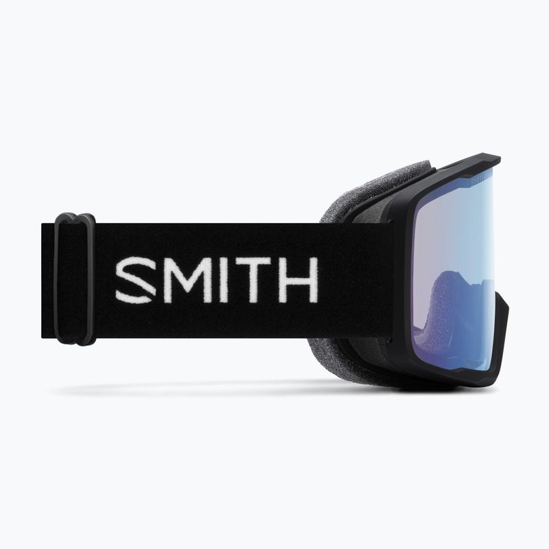 Gogle narciarskie Smith Tribute black/blue sensor mirror 4
