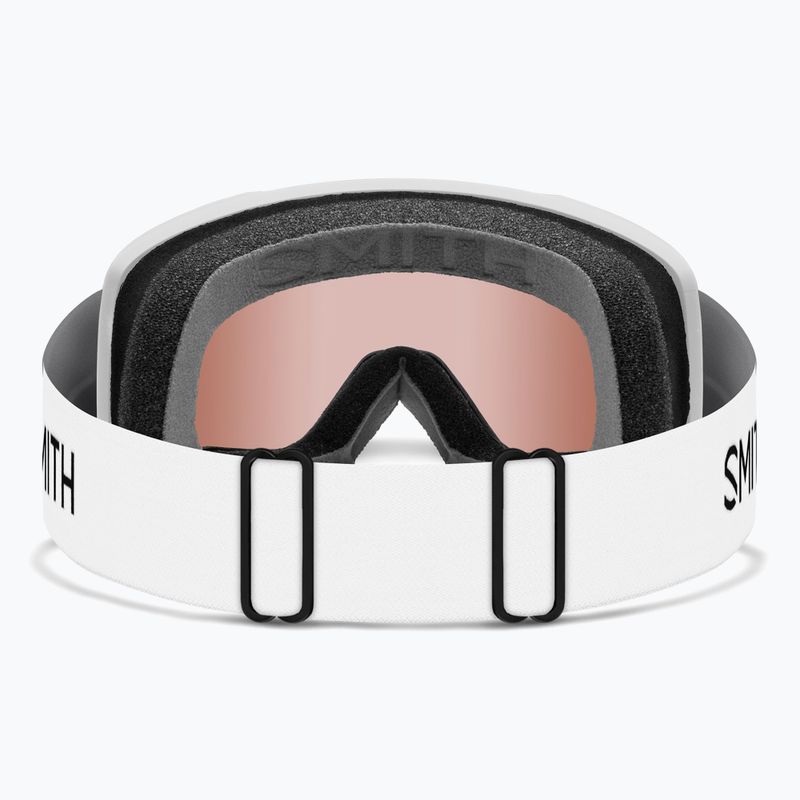 Gogle narciarskie Smith Tribute S2 white/rc36 rose copper antifog 4