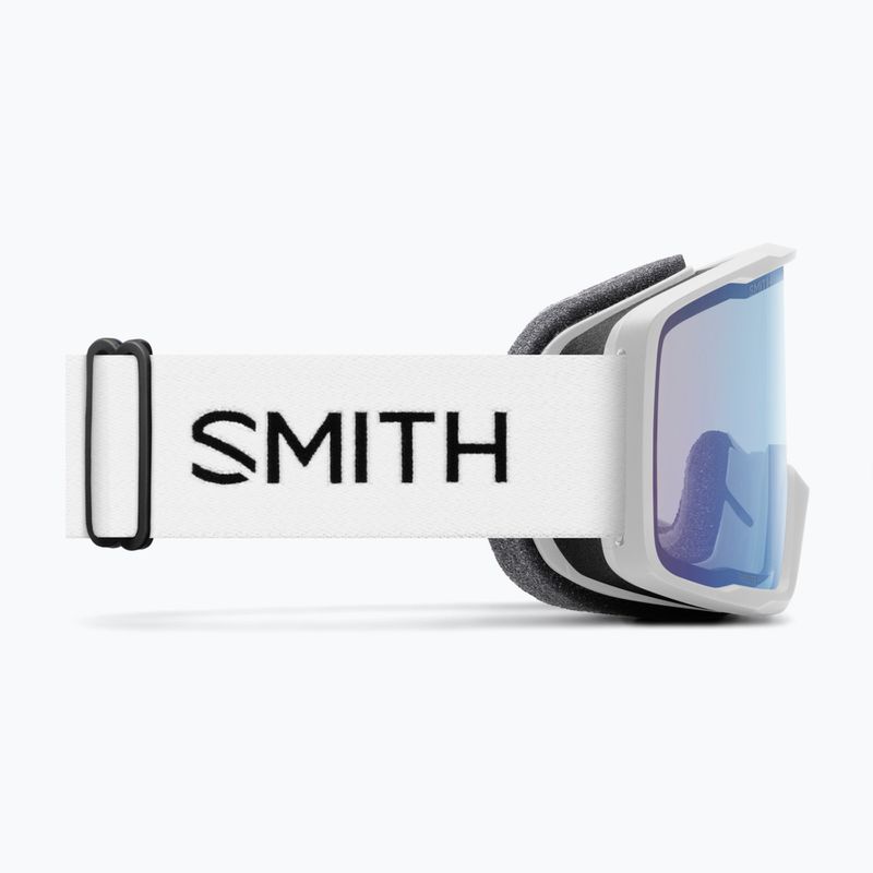Gogle narciarskie Smith Tribute white/blue sensor mirror 4