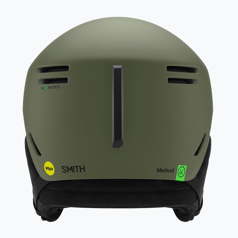 Kask narciarski Smith Method Mips matte fatigue green 2