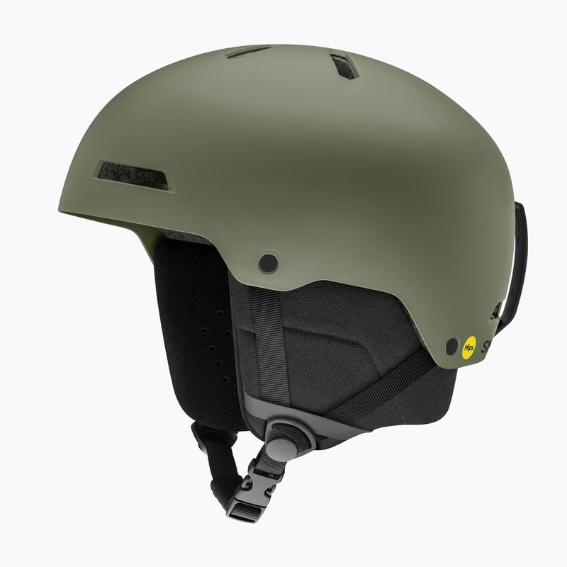 Kask narciarski Smith Rodeo MIPS matte fatigue green
