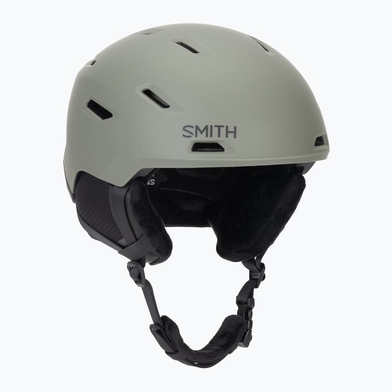 Kask narciarski Smith Descend MIPS matte fatigue green/black