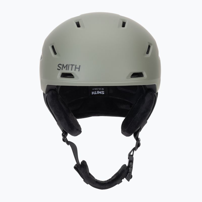 Kask narciarski Smith Descend MIPS matte fatigue green/black 2