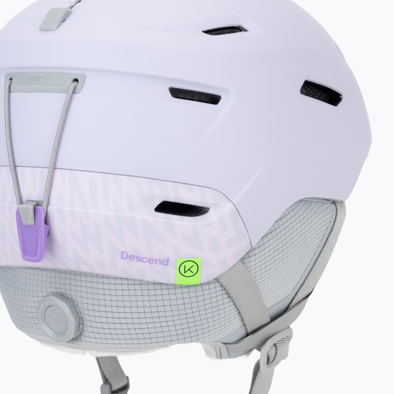 Kask narciarski Smith Descend MIPS matte lunar fog spires 10