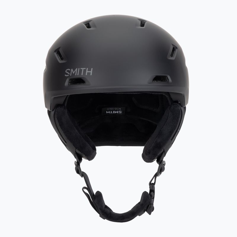Kask narciarski Smith Descend matte black 2