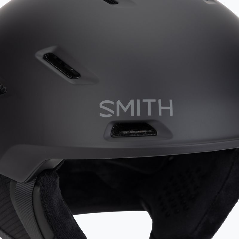 Kask narciarski Smith Descend matte black 7
