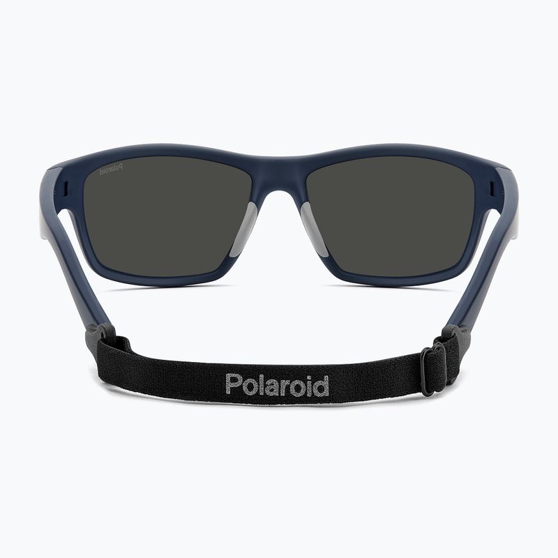 Okulary przeciwsłoneczne Polaroid PLD 7037/S matte blue/grey polarized 6