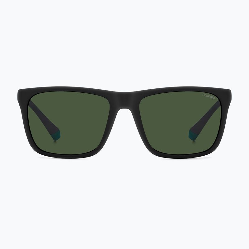 Okulary przeciwsłoneczne Polaroid PLD 2141/S matte black green/green polarized 3
