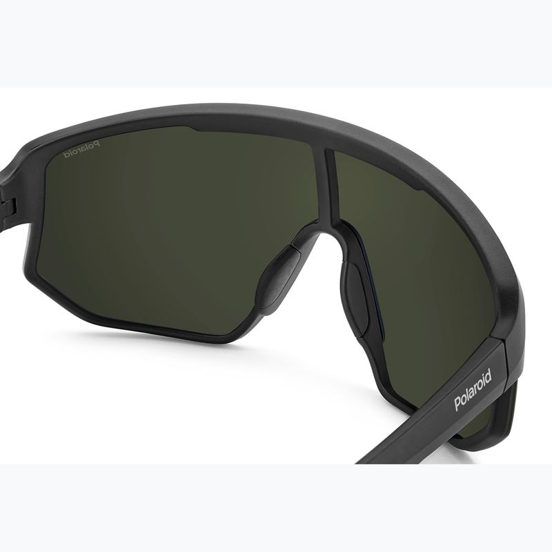Okulary przeciwsłoneczne Polaroid PLD 7047/S matte black blue/blue mirror polarized 7