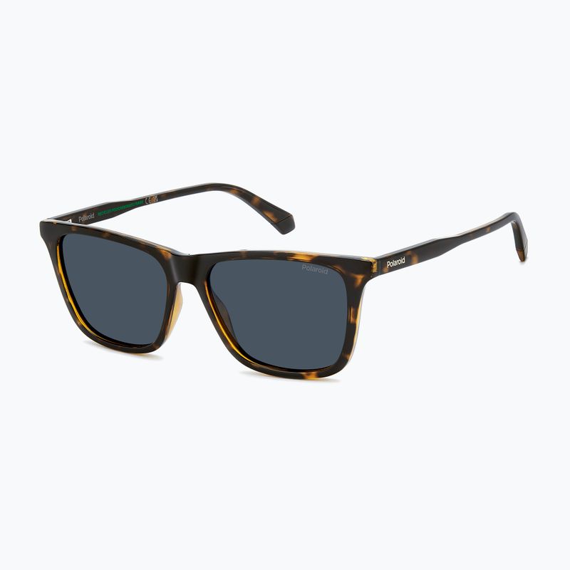 Okulary przeciwsłoneczne Polaroid PLD 4190/S havana/blue polarized 2