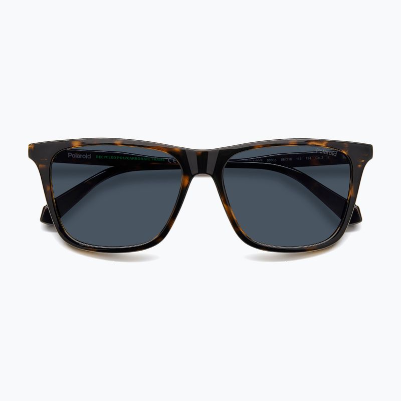 Okulary przeciwsłoneczne Polaroid PLD 4190/S havana/blue polarized 4