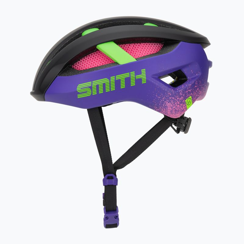 Kask rowerowy Smith Network MIPS matte archive flamingo 3