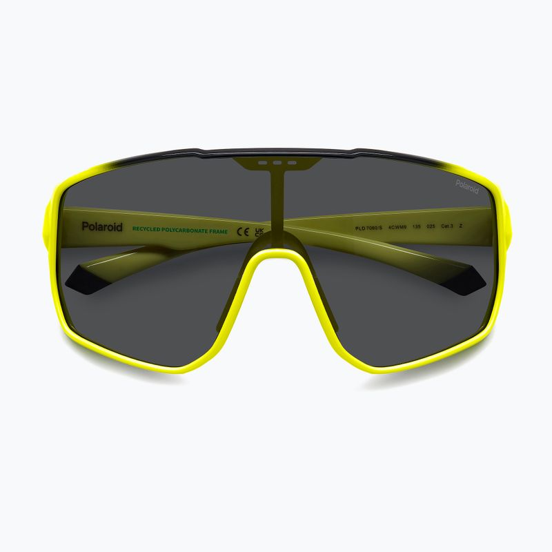 Okulary przeciwsłoneczne Polaroid PLD 7060/S yellow black/grey polarized 4