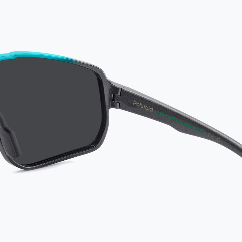 Okulary przeciwsłoneczne Polaroid PLD 7060/S silver/grey polarized 8